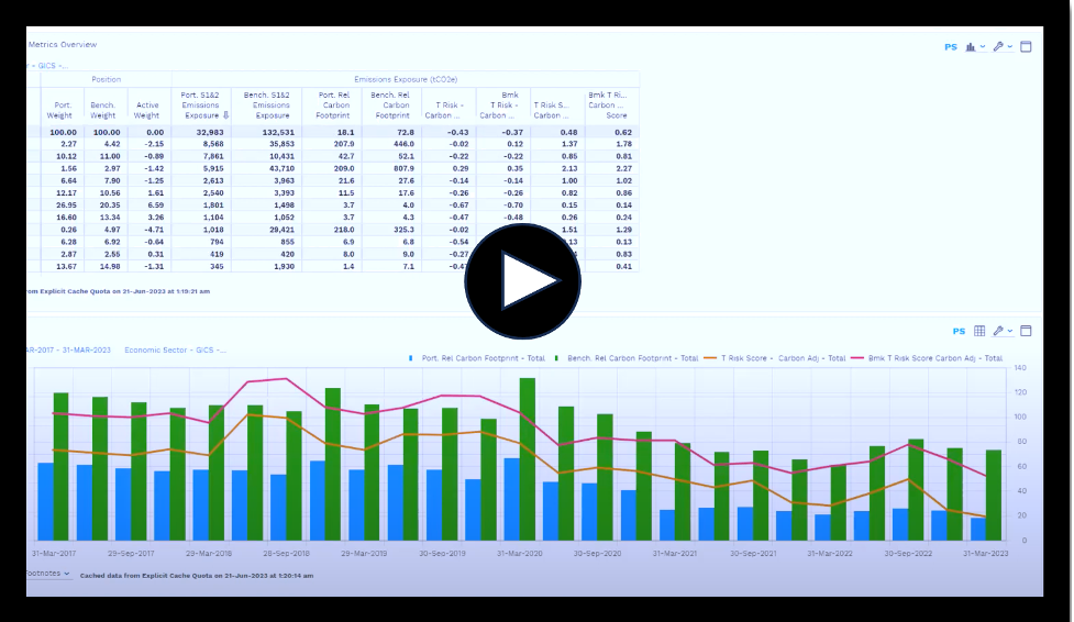 Watch: Demo of Entelligent T-Risk on FactSet (Universal Screening and Workstation)