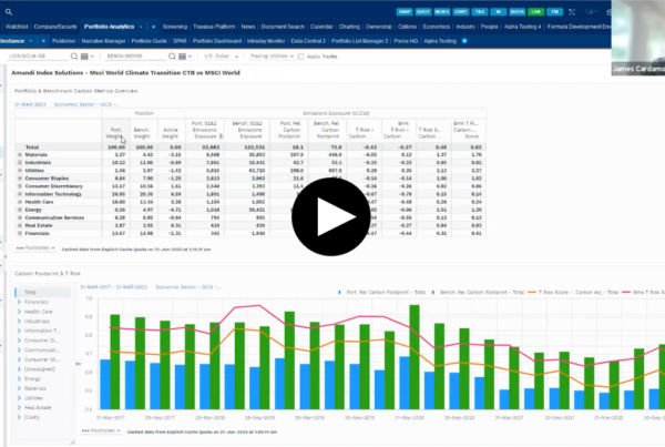 ENTELLIGENT T-Risk Demo